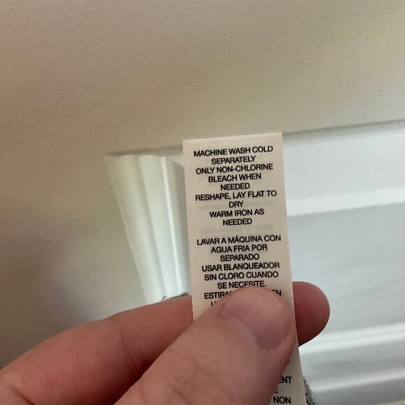 Zenergy by Chico’s Cotton Cashmere Side Rib Panel Grey Pants - Size XL NEW - Picture 7 of 7